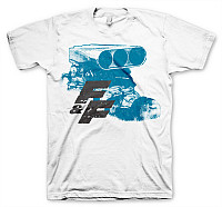 Fast & Furious tričko, Engine White, pánske