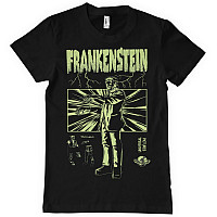 Frankenstein tričko, Retro Black, pánske