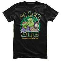 Shrek tričko, Greeting from Far Far Away Black, pánske