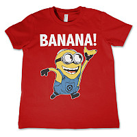Despicable Me tričko, Banana! Kids Red, detské