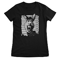 Shrek tričko, Donkey MugShot Girly Black, dámske