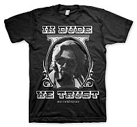 Big Lebowski tričko, In Dude We Trust Black, pánske