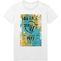 Van Halen tričko, Pasadena '77, pánske