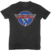 Van Halen tričko, Chrome Logo Black, pánske