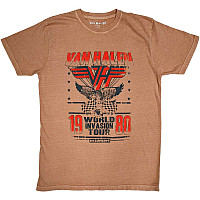 Van Halen tričko, World Invasion Pink Eco Friendly, pánske
