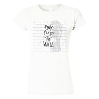 Pink Floyd tričko, The Wall Girly White, dámske