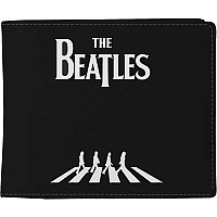 The Beatles peňaženka PU 11 x 10 x 1 cm, Abbey Road B/W Black