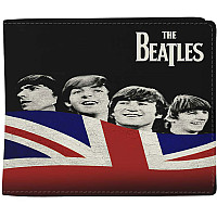 The Beatles peňaženka PU 11 x 10 x 1 cm, Let It Be Flag Black