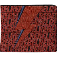 David Bowie peňaženka PU 11 x 10 x 1 cm, Rebel Rebel Red