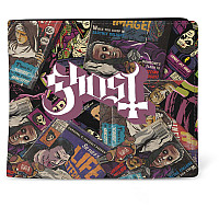 Ghost peňaženka PU 11 x 10 x 1 cm, Magazines Black