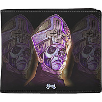 Ghost peňaženka PU 11 x 10 x 1 cm, Papa Purple Black