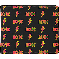 AC/DC peňaženka PU 11 x 10 x 1 cm, Logo Black