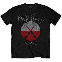 Pink Floyd tričko, The Wall Hammers Logo Black, pánske