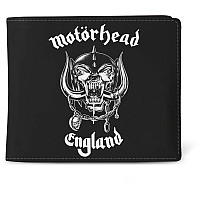 Motorhead peňaženka PU 11 x 10 x 1 cm, England Black