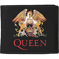 Queen peňaženka PU 11 x 10 x 1 cm, Crest Black