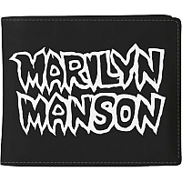 Marilyn Manson peňaženka PU 11 x 10 x 1 cm, Logo Black