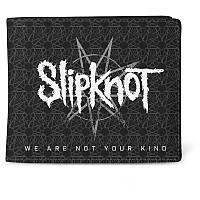 Slipknot peňaženka PU 11 x 10 x 1 cm, Wanyk Unsainted Black