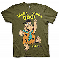 The Flinstones tričko, Yabba Dabba Doo Green, pánske