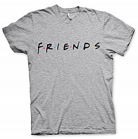 Friends tričko, Friends Logo Heather Grey, pánske