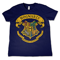 Harry Potter tričko, Hogwarts Crest Navy, detské