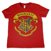 Harry Potter tričko, Hogwarts Crest Red, detské