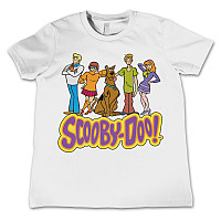 Scooby Doo tričko, Team Scooby Doo White, detské