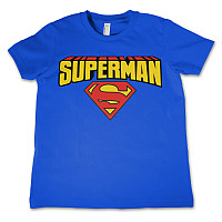 Superman tričko, Blockletter Logo, detské