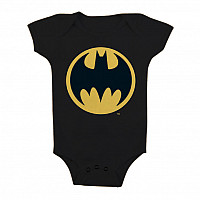 Batman dojčenské body tričko, Signal Logo Black, detské