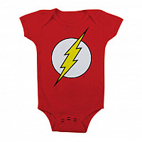 The Flash dojčenské body tričko, Logo Red, detské