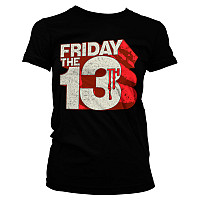Friday the 13th tričko, Block Logo Girly, dámske