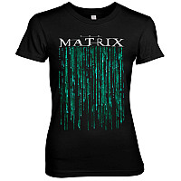 Matrix tričko, The Matrix Girly Black, dámske