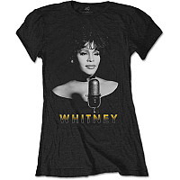 Whitney Houston tričko, Black & White Photo Girly, dámske