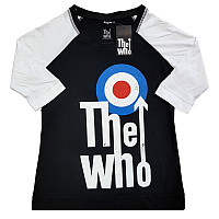 The Who tričko, Elevated Target Girly Black & White, dámske