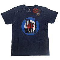 The Who tričko, Target Logo Snow Washed Blue, pánske