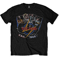 The Who tričko, USA Tour Vintage Black, pánske