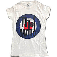 The Who tričko, Vintage Target Girly White, dámske