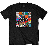 The Who tričko, 5x5 Blocks Black, pánske