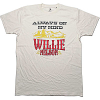 Willie Nelson tričko, Always On My Mind Natural, pánske