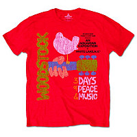 Woodstock tričko, Classic Vintage Poster, pánske
