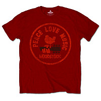 Woodstock tričko, Love Peace Music, pánske