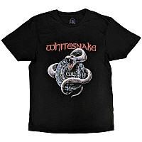Whitesnake tričko, Silver Snake Black, pánske