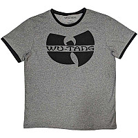 Wu-Tang Clan tričko, Logo Ringer Grey, pánske