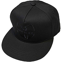 Wu-Tang Clan šiltovka snapback One Size, Black Logo Black, unisex