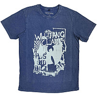 Wu-Tang Clan tričko, Graffiti Stone Wash Denim Blue, pánske