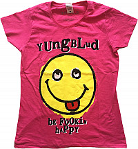 Yungblud tričko, Raver Smile BP Pink, dámske