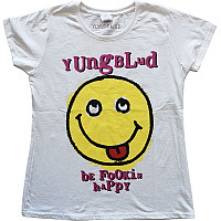 Yungblud tričko, Raver Smile BP White, dámske