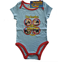 The Beatles dojčenské body tričko, YS Portholes Blue, detské