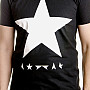 David Bowie tričko, Blackstar (White Star On Black), pánske