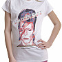 David Bowie tričko, Aladdin Sane White, dámske