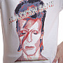 David Bowie tričko, Aladdin Sane White, dámske
